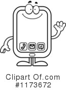 Cell Phone Clipart #1173672 by Cory Thoman