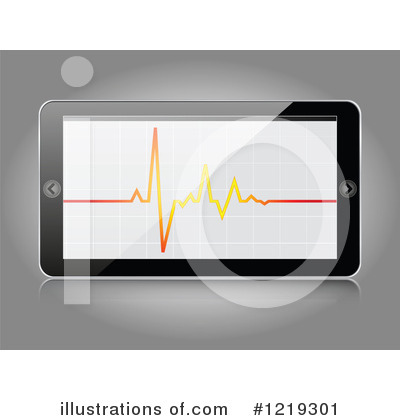 Royalty-Free (RF) Cell Phone Clipart Illustration by Andrei Marincas - Stock Sample #1219301