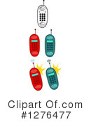 Cell Phone Clipart #1276477 by Hit Toon