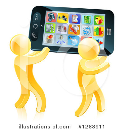 Touchscreen Clipart #1288911 by AtStockIllustration