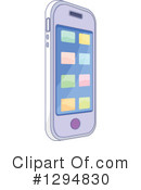 Cell Phone Clipart #1294830 by Pushkin