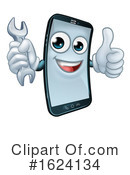 Cell Phone Clipart #1624134 by AtStockIllustration