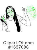 Cell Phone Clipart #1637088 by dero