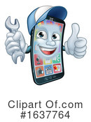 Cell Phone Clipart #1637764 by AtStockIllustration