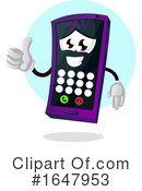 Cell Phone Clipart #1647953 by Morphart Creations
