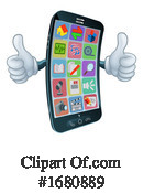 Cell Phone Clipart #1680889 by AtStockIllustration