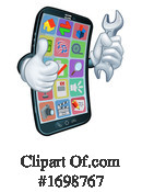 Cell Phone Clipart #1698767 by AtStockIllustration
