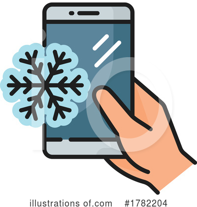 Phone Clipart #1782204 by Vector Tradition SM