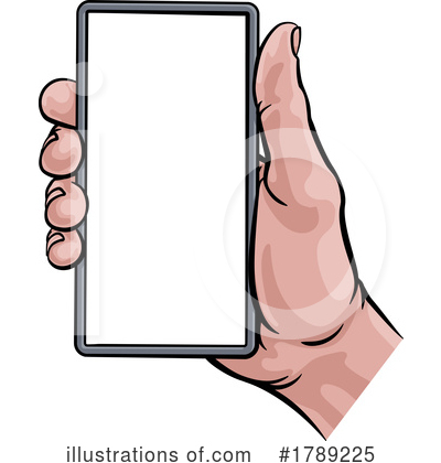 Royalty-Free (RF) Cell Phone Clipart Illustration by AtStockIllustration - Stock Sample #1789225