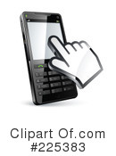 Cell Phone Clipart #225383 by beboy