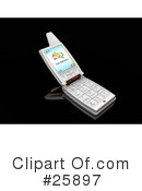 Cell Phone Clipart #25897 by KJ Pargeter