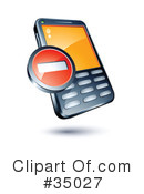 Cell Phone Clipart #35027 by beboy