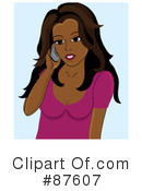 Cell Phone Clipart #87607 by Pams Clipart