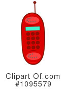 Cellphone Clipart #1095579 by Hit Toon