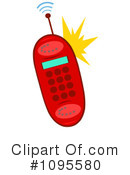 Cellphone Clipart #1095580 by Hit Toon