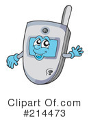 Cellphone Clipart #214473 by visekart