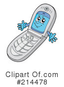 Cellphone Clipart #214478 by visekart