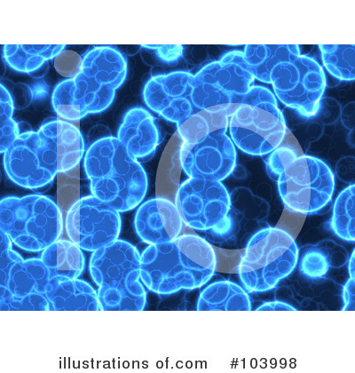 Royalty-Free (RF) Cells Clipart Illustration by ShazamImages - Stock Sample #103998