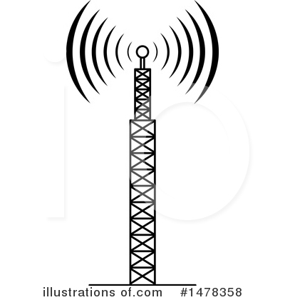 Telecommunications Clipart #1478358 by Lal Perera