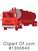 Cement Truck Clipart #1300643 by patrimonio
