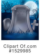 Cemetery Clipart #1529985 by AtStockIllustration