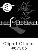Cemetery Clipart #67985 by Pams Clipart