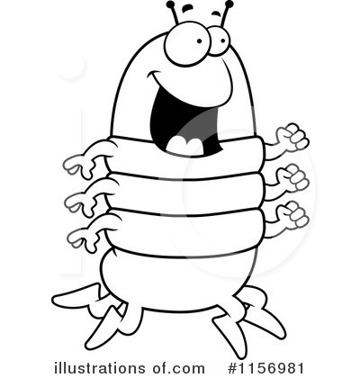 Royalty-Free (RF) Centipede Clipart Illustration by Cory Thoman - Stock Sample #1156981