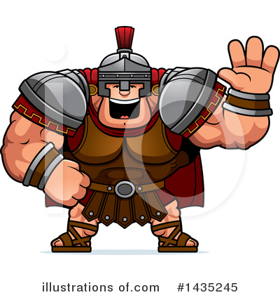 Royalty-Free (RF) Centurion Clipart Illustration by Cory Thoman - Stock Sample #1435245