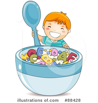Royalty-Free (RF) Cereal Clipart Illustration by BNP Design Studio - Stock Sample #88428