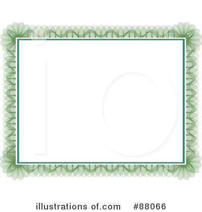 Royalty-Free (RF) Certificate Clipart Illustration by KJ Pargeter - Stock Sample #88066