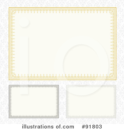Royalty-Free (RF) Certificate Clipart Illustration by BestVector - Stock Sample #91803