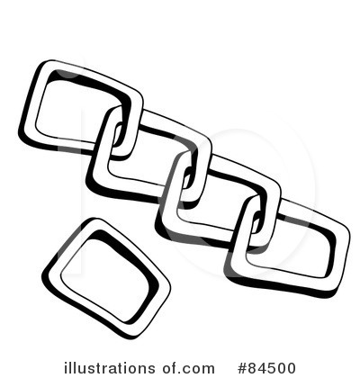 Royalty-Free (RF) Chain Clipart Illustration by Pams Clipart - Stock Sample #84500