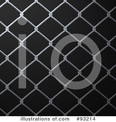 Royalty-Free (RF) Chain Link Fence Clipart Illustration by Arena Creative - Stock Sample #93214