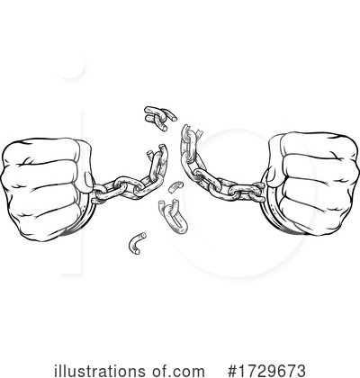 Handcuffs Clipart #1729673 by AtStockIllustration