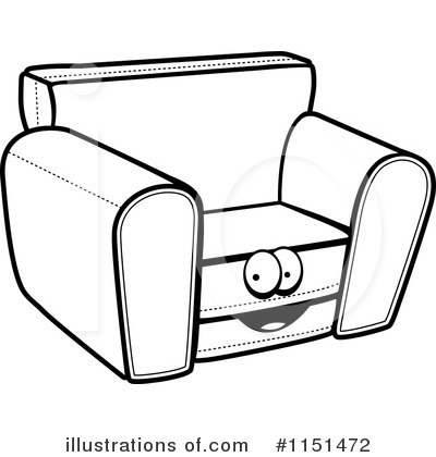 Chair Clipart #1151472 by Cory Thoman
