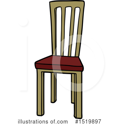 Royalty-Free (RF) Chair Clipart Illustration by lineartestpilot - Stock Sample #1519897