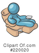 Chair Clipart #220020 by Leo Blanchette
