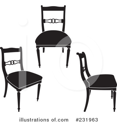 Royalty-Free (RF) Chair Clipart Illustration by Frisko - Stock Sample #231963