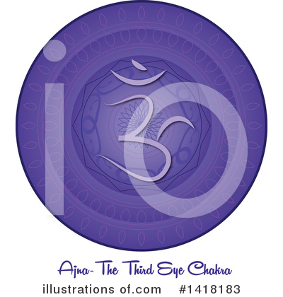 Royalty-Free (RF) Chakra Clipart Illustration by Pams Clipart - Stock Sample #1418183