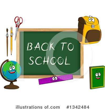 Chalkboard Clipart #1342484 by Vector Tradition SM