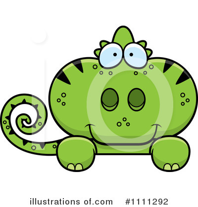 Chameleon Clipart #1111292 by Cory Thoman