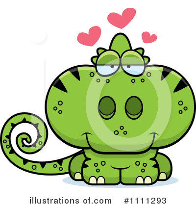 Chameleon Clipart #1111293 by Cory Thoman
