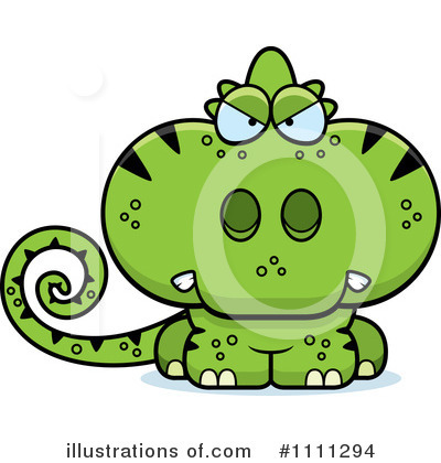 Chameleon Clipart #1111294 by Cory Thoman