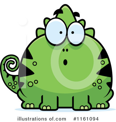 Chameleon Clipart #1161094 by Cory Thoman