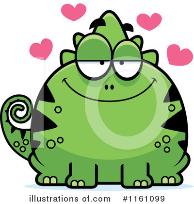 Chameleon Clipart #1161099 by Cory Thoman