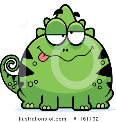Chameleon Clipart #1161102 by Cory Thoman