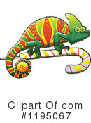 Chameleon Clipart #1195067 by Zooco