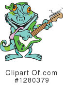 Chameleon Clipart #1280379 by Dennis Holmes Designs