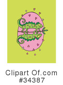 Chameleon Clipart #34387 by Lisa Arts