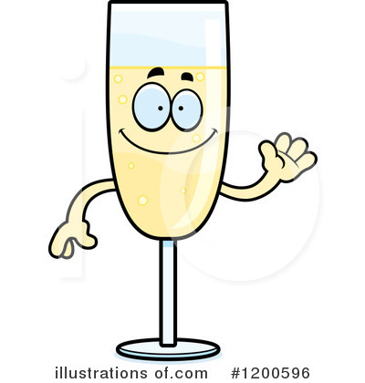 Royalty-Free (RF) Champagne Clipart Illustration by Cory Thoman - Stock Sample #1200596